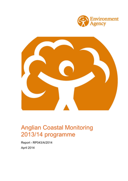 Anglian Coastal Monitoring Programme Report 2013/2014