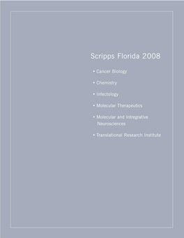 Scripps Florida 2008