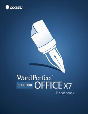 Corel Wordperfect Office X7 Handbook