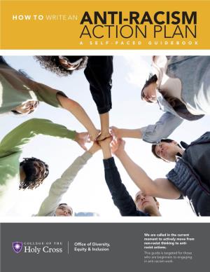 Anti-Racism Action Plan a Self-Paced Guidebook