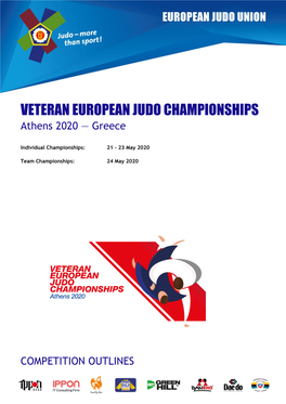 Veteran European Judo Championships