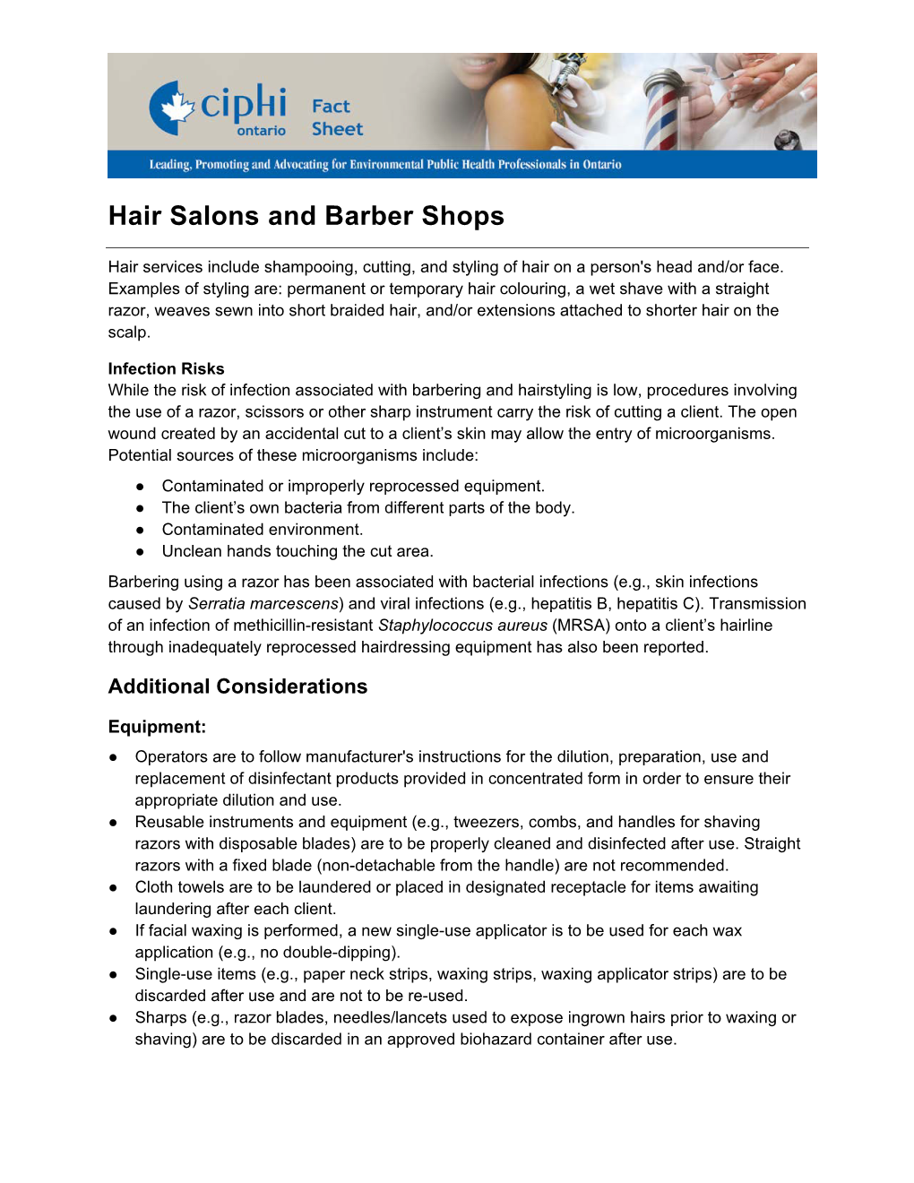 Hair Salons and Barber Shops