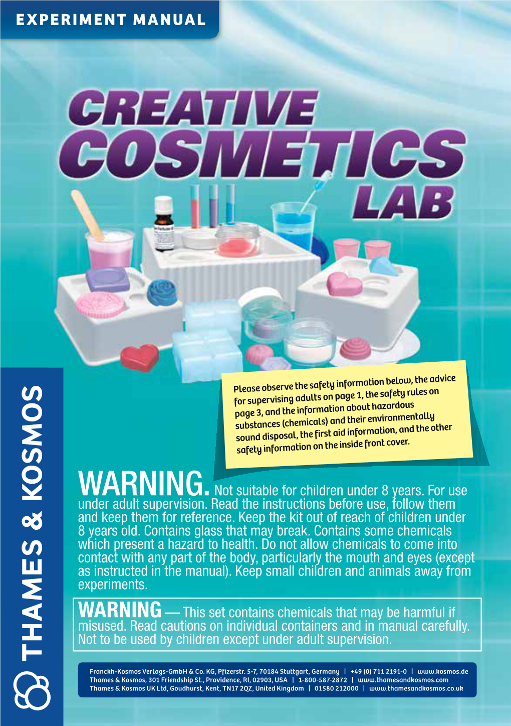 Creative Cosmetics, 2Nd Edition, English Illustrations: Ashley Greenleaf and Thames & Kosmos LLC