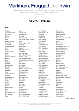 David Hayman