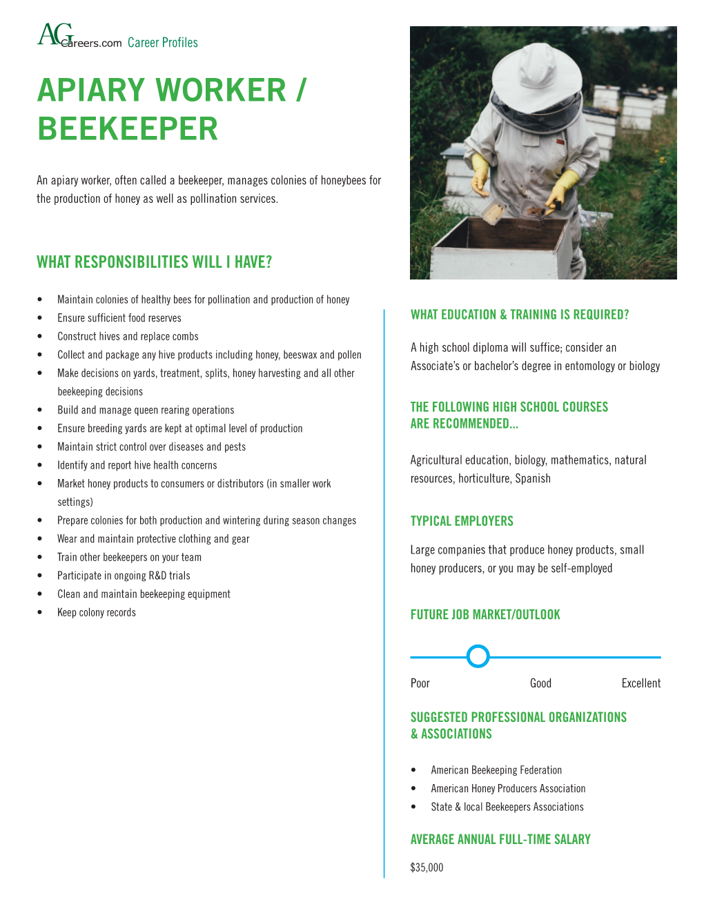 Apiary Worker / Beekeeper