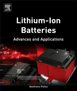Lithium-Ion Batteries: Can New Technologies Open up New Horizons? 21 Yoshio Nishi 1
