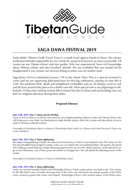 Saga Dawa Festival 2019