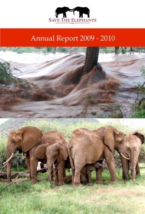 2010 STE DONOR REPORT FINAL Save The