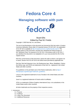 Managing Software with Yum