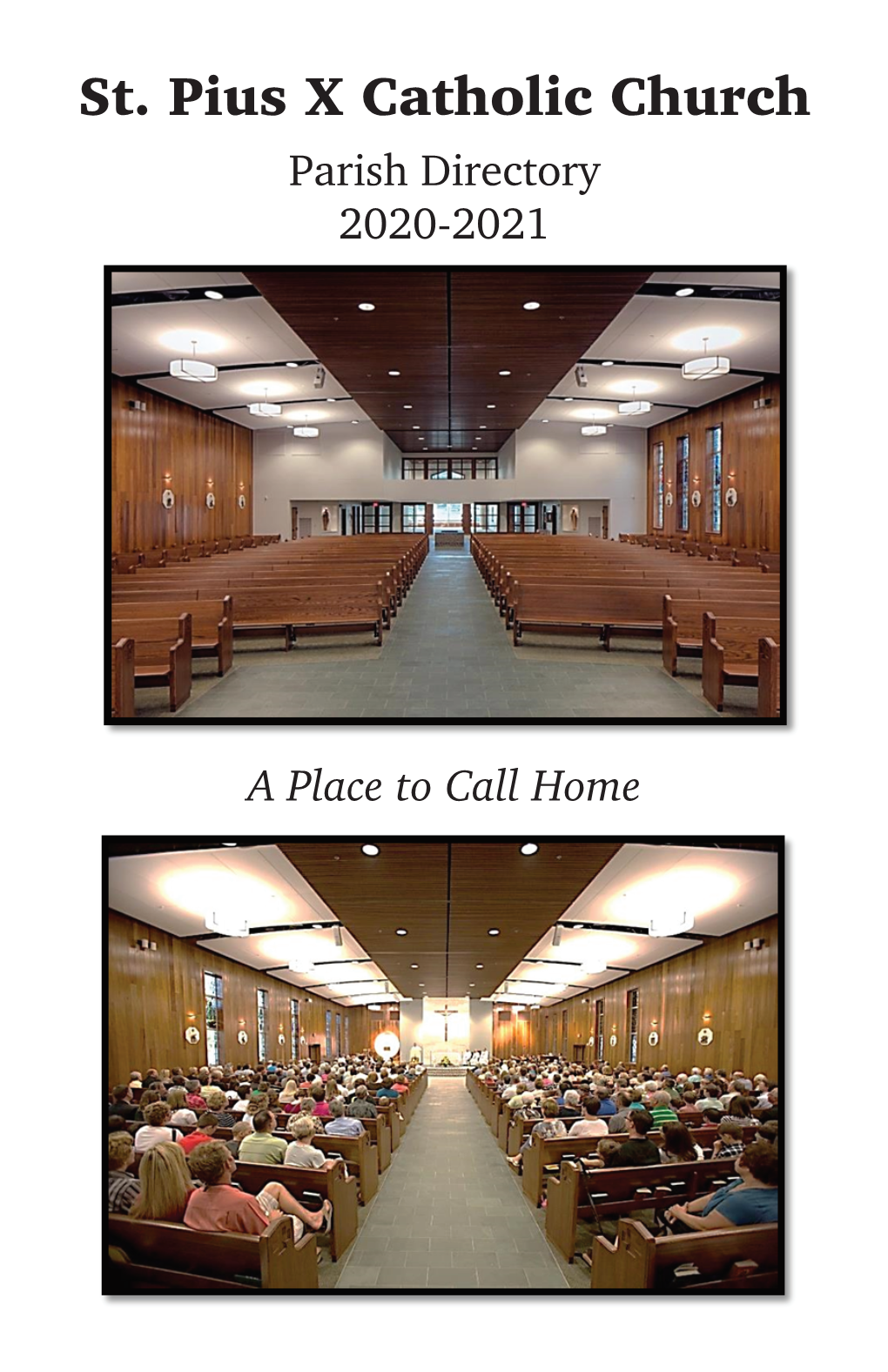 St. Pius X Catholic Church Parish Directory 2020-2021