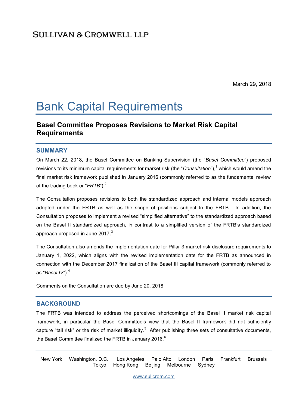 Bank Capital Requirements