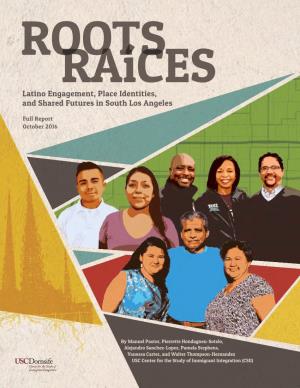 Latino Engagement, Place Identities, and Shared Futures in South Los Angeles