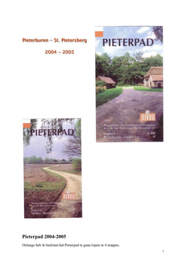 Pieterpad 2004-2005