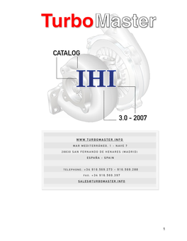 IHI Catalog 2007