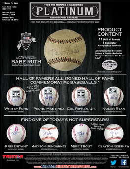 Product Content Babe Ruth