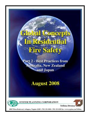 Global Concepts in Residential Fire Safety Part 2 – Best Practices from Australia, New Zealand and Japan