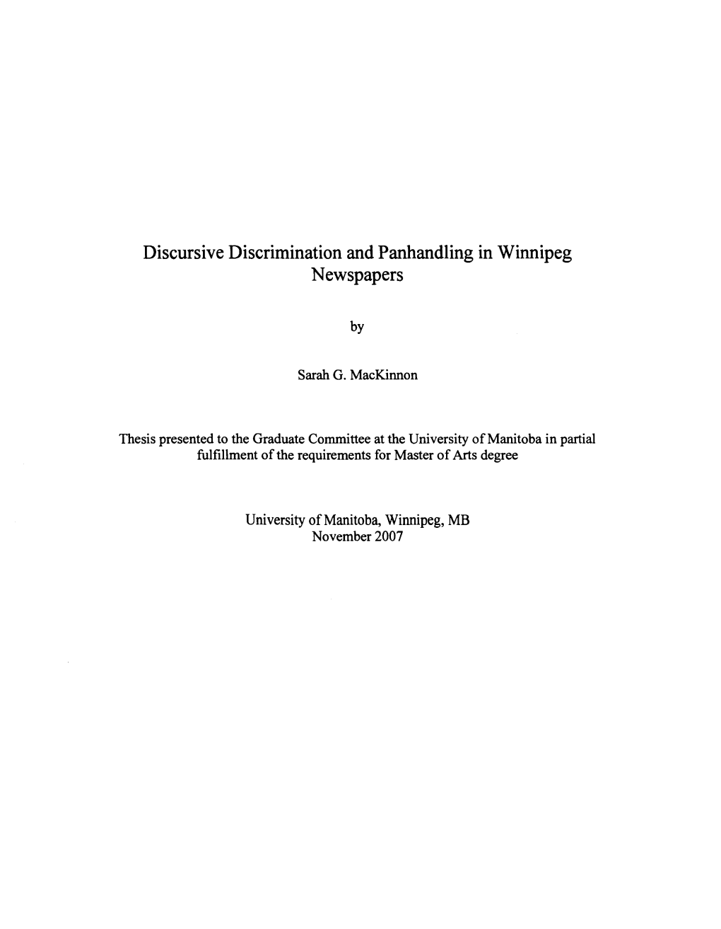 Proquest Dissertations