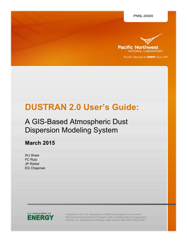 DUSTRAN 2.0 User's Guide