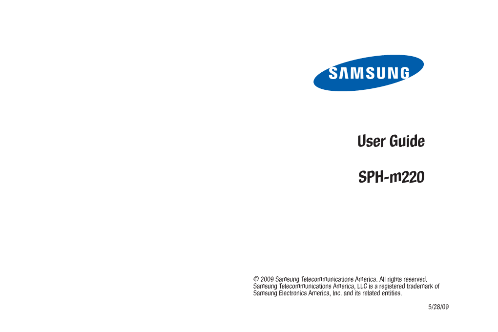 M220 Generic User Guide