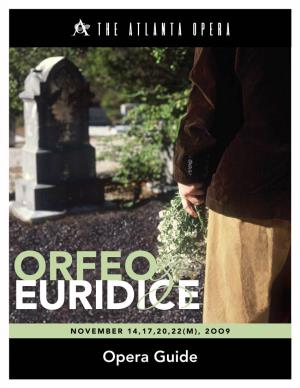 Orfeo Euridice