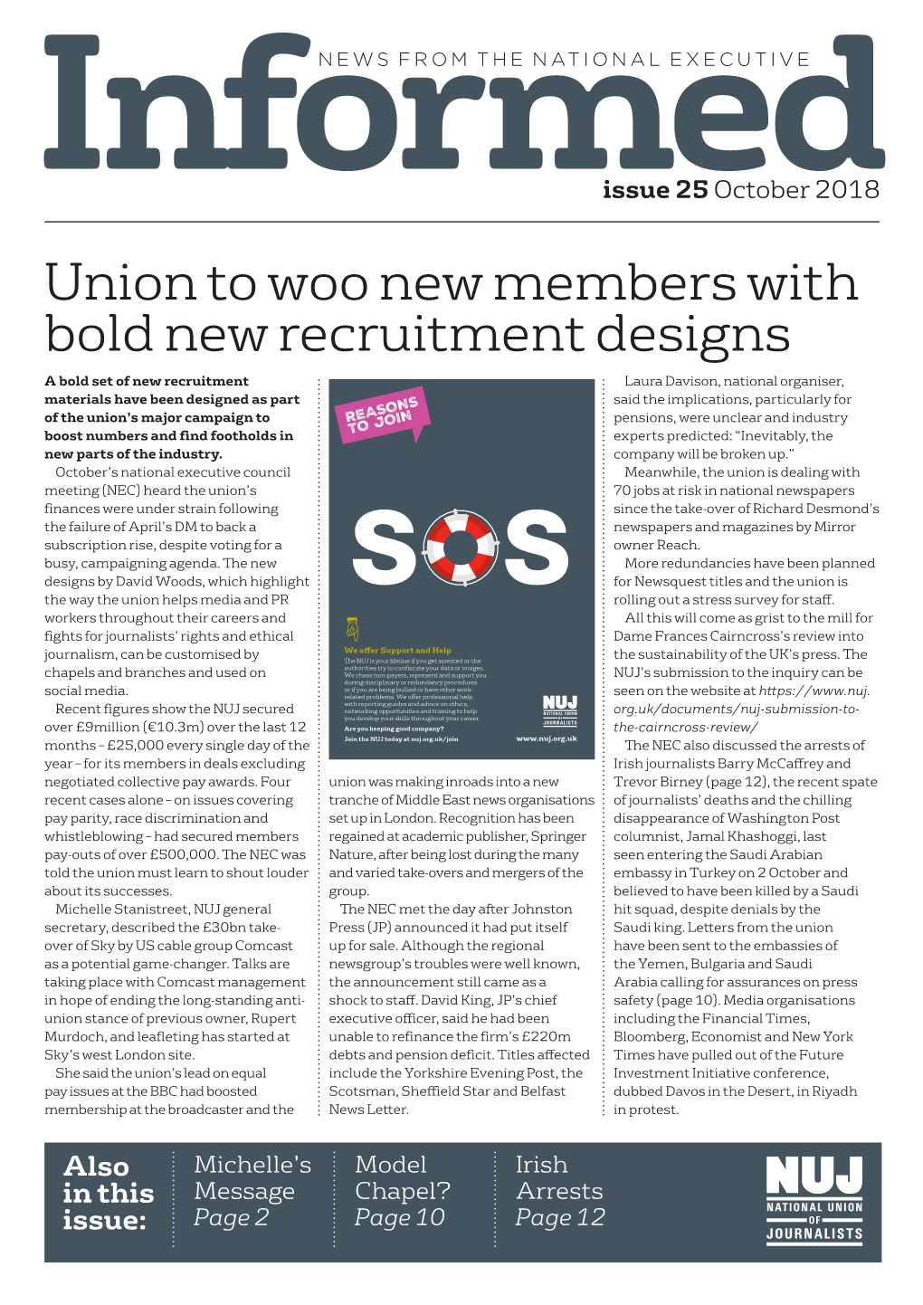 Union to Woo New Members with Bold New Recruitment Designs