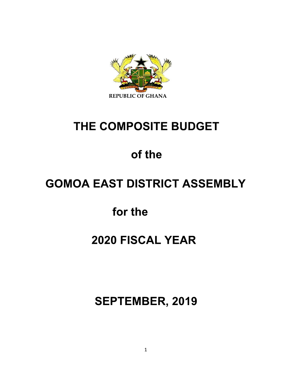 The Composite Budget