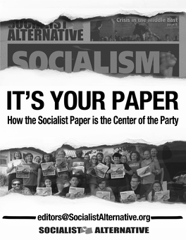 It's Your Paper: How the Socialist Paper