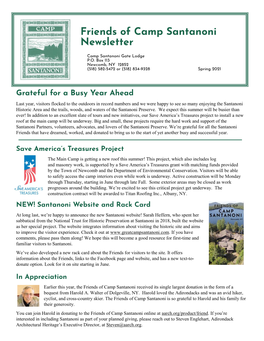 2021 Friends of Camp Santanoni Newsletter