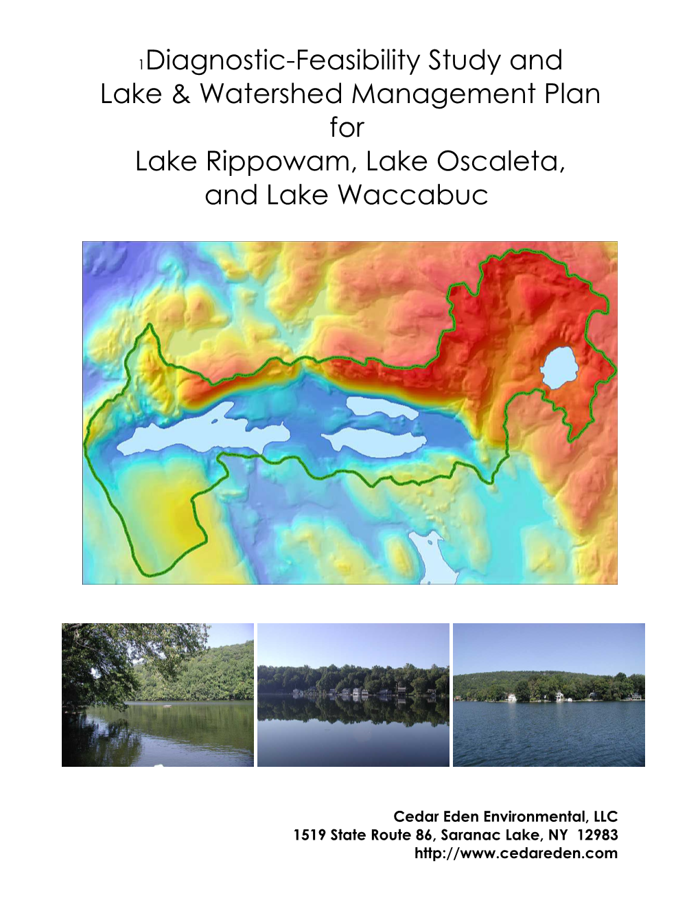Report on the Water Quality Status