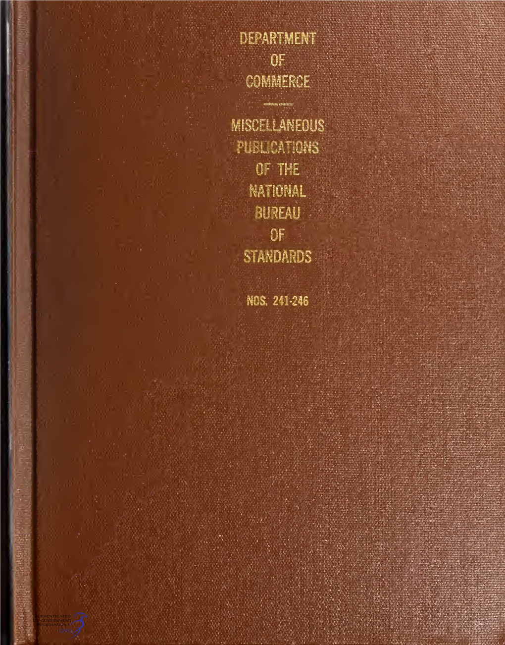 1962 Research Highlights of the National Bureau of Standards