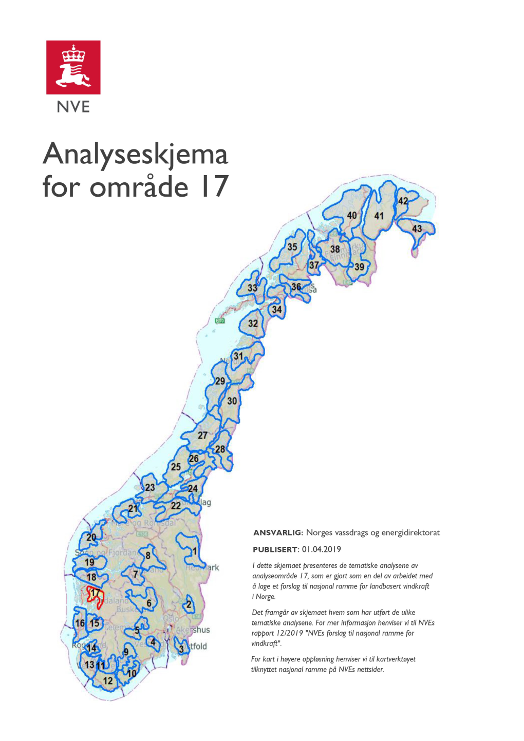 Analyseskjema for Område 17