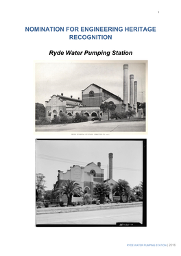 Ryde Water Pumping Station