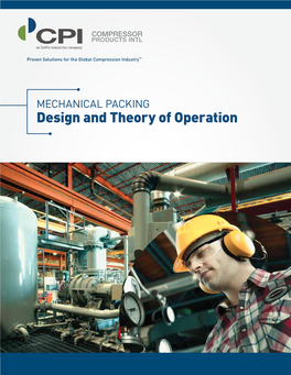 MECHANICAL PACKING Design and Theory of Operation an Enpro Industries Company