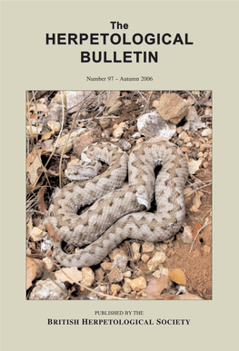 Herpetological Bulletin
