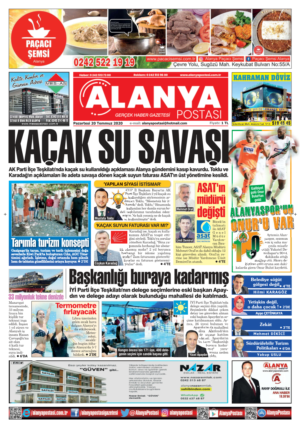 Alanya Postası 2Mizanpaj 1