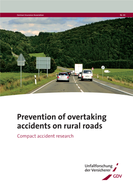 CAR 44 | Prevention of Overtaking Accidents on Rural Roads