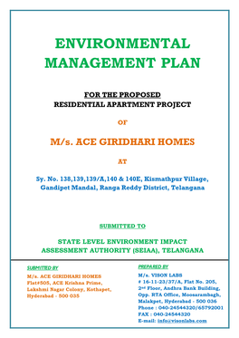 Environmental Management Plan