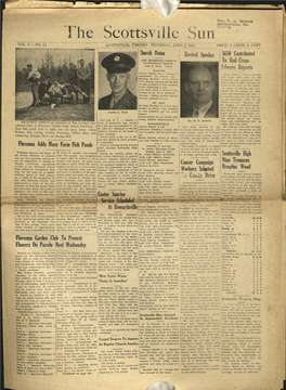 Scottsville Sun, 03 April 1952