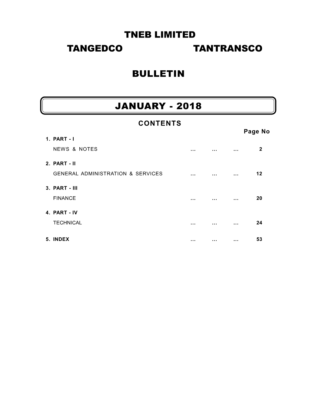 Tneb Limited Tangedco Tantransco Bulletin