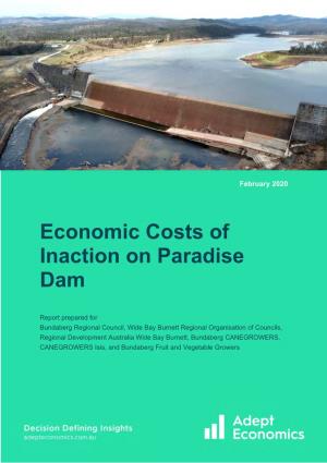 Economic Costs of Inaction on Paradise Dam