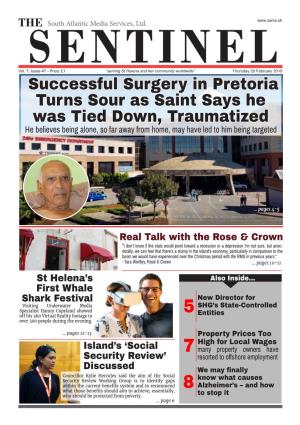 Successful Surgery in Pretoria Turns Sour As Saint Says He Was Tied
