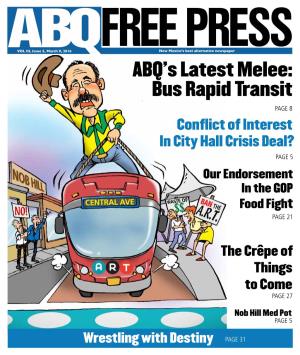 ABQ Free Press, March 9, 2016