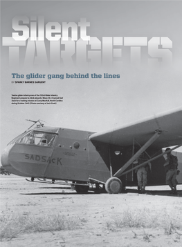The Glider Gang Behind the Lines by SPARKY BARNES SARGENT