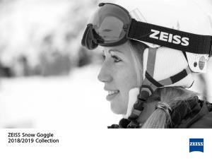 ZEISS Snow Goggle 2018/2019 Collection ZEISS Snow Goggles Marketing Material Download Area
