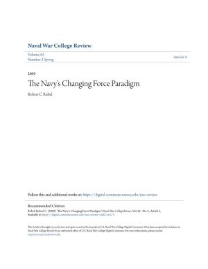 The Navy's Changing Force Paradigm