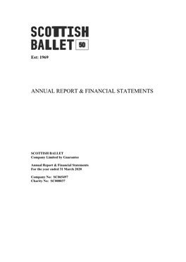 Annual Report & Financial Statements