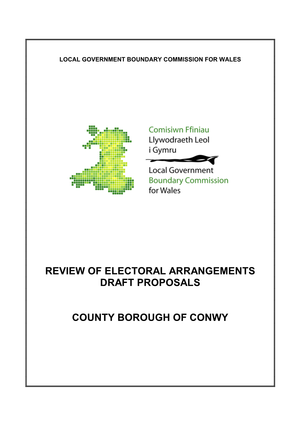 Review of Electoral Arrangements Draft Proposals