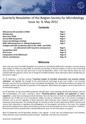 Issue 4, May 2012
