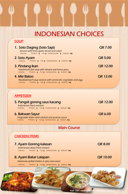 Indonesian Choices Soup 1