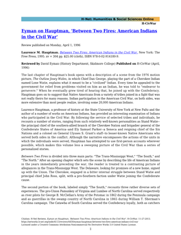 Between Two Fires: American Indians in the Civil War'